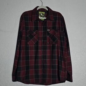 Dixxon Men’s Flannel "The Orlok" Size Large L
